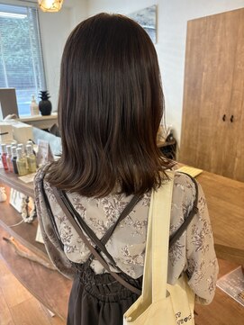 バイエイト 野並店(By Eight) フロントストレート×ハチミツスパ×艶Bob