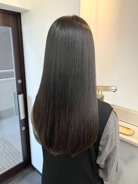 カイル(kyle) 【髪質改善トリートメント☆縮毛矯正】ダークナチュラルブラウン