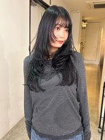 ニコフクオカヘアーメイク(NIKO Fukuoka Hair Make)&nbsp;【NIKO】レイヤーカット.顔まわり.ハッシュカット.暗髪カラー