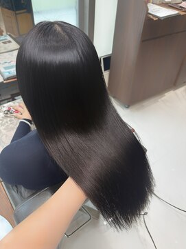 髪質改善でうるつや髪