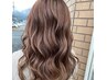 【平日村上限定/選べるケアで叶える 】カット+艶めく美髪カラー　15300円