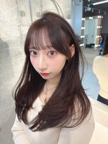 ロンドメリア 天神大名店(Lond Melia) イメチェンヘアスタイル小顔に見せるヘアココアベージュ