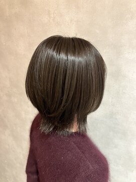 ヘアースペースブルームエア HAIR SPACE BLOOM Ea オリーブアッシュ　ケミケアカラー