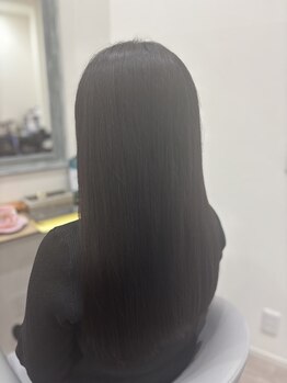 アスク(AsK)の写真/髪の内部から補修し髪本来の美しさを実現＊指通り滑らかなうるツヤ美髪へ♪記憶に残るTRや髪質改善TRも◎