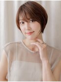 ラテグレージュブリーチなし耳かけクールショートX大宮30代40代