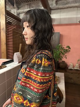 ニーム 栄(nimes) ロングパーマ・レイヤーパーマ・パーマ・ドライパーマ