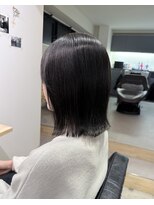 ノイ(noi) #noi_style髪質改善ストレート/切りっぱなしボブ