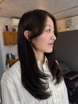 ウル(Ulu.) 髪質改善カラー/ワンカールロング/地毛カラー/黒髪ロング