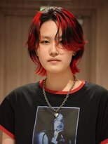 ウーズ ハラジュク(Ooze.HARAJUKU) ハッシュカットグレージュデザインカラーツートーンカラー原宿