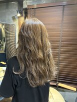 セッション(SESSION)&nbsp;白髪を活かしたベージュカラー