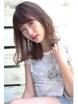 ヘアーアンドメイク シーク 吉祥寺(HAIR&MAKE SeeK)&nbsp;『ソフトグレージュ』×『無造作ミディ』☆