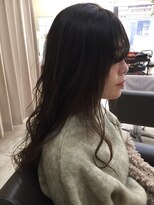 ヘアアンドネイル シーソー(Hair&Nail Seesaw) 春もツヤツヤ ヌーディブラウン （ロング）