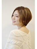 ナチュラルショートボブ