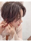 横顔美人!男性にも好感度の高い動きのある小顔ショート【銀座】