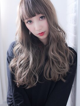 ラカーロ(La CARO) La CARO ミルクグレージュロングby荒川