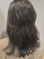 ヘアサロン ナノ(hair salon nano) 外ハネ　ミディアム