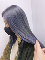 ヘアサロンエム 渋谷店(HAIR SALON M) ブルーシルバーカラー☆