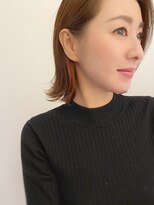 チョビー銀座桜井インナーカラーデザインカラーハイライトピンク