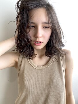 クオン 今泉(quon) 【quon】無造作エアウェーブ×質感ボブ　-天神 今泉 薬院-