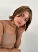 長め前髪×外ハネボブ