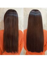 ヘアーソート(hair sort)&nbsp;髪質改善　GLTケアカラー  　オージュア　Aujua