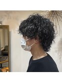 ☆ウルフ×波巻きスパイラルパーマ☆ 横山飛翔