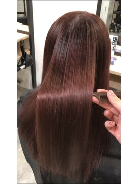 ラフ 難波店(LAFF) #黒髪#ボブルフ#ネビージュ#小顔#ワンレン