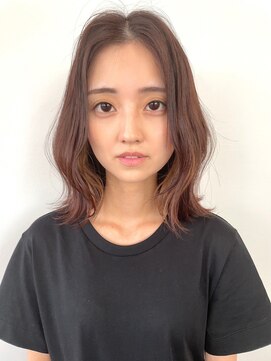 イーストハムアール(EAST HAM r) 小顔レイヤー×キャラメルブラウン