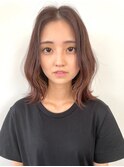小顔レイヤー×キャラメルブラウン