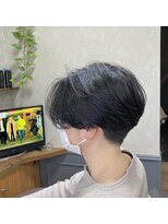 カミケン 清明店(kamiken.)&nbsp;色気UPハンサムショート刈り上げ大人モテ髪【カミケン清明店】