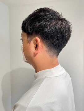 ソイクフ 四条大宮店(SOY-KUFU) 【soy-kufu】MEN'S HAIRマッシュパーマアッシュブラック