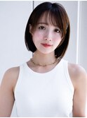 ◯ぱっつん前髪薄めバング長めバング切りっぱなしボブミニボブ