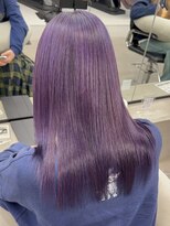 ソソ(soso)&nbsp;【soso山本】ラベンダーカラー【横浜/ブリーチ】