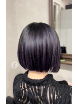 アルレン(Allen)&nbsp;アンブレラカラー  ボブカット  ブリーチデザイン