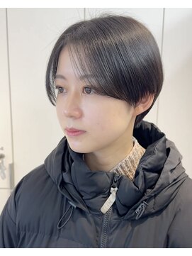 ロンドアンメゾン 原宿(Lond un Maison.) イメチェン外ハネボブ美髪ワイドバングレイヤーショート/原宿