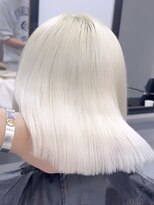 ミーム 原宿 表参道(meme)&nbsp;ホワイトカラー、ベージュカラー、ホワイトブリーチ