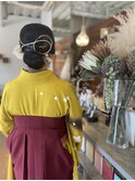 ダウンスタイル　水引き