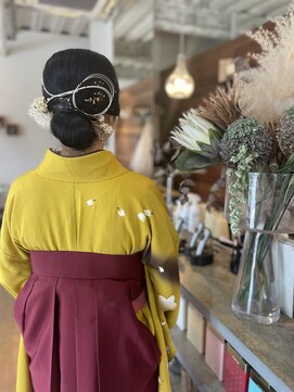 ラビアンフルール(La vie en Fleurs) ダウンスタイル　水引き