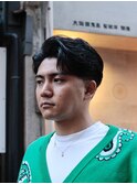 ナチュラルバック　テーパーフェード
