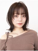 レイヤーボブ/レイヤーカット/くびれレイヤー/韓国風ヘア