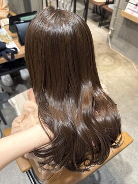 ラボヌールヘアーパルフェ 大宮西口店(La Bonheur hair parfait) 透明感たっぷり◎オリーブベージュ