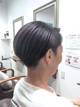 ヘアー グリーン(hair green) 30代40代50代/2ブロ女子/刈り上げ/ハンサムショート