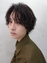 バイフィフス 原宿/表参道(by fifth)&nbsp;センターパートシャドウパーマルーズパーマスパイラルパーマ