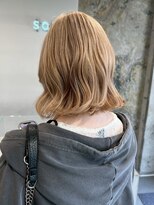 ソル バロール 表参道(SOL .valor)&nbsp;ハイトーンカラーペールピンクシルバーホワイトブロンドレイヤー