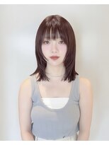 ロンドリゼル 札幌(Lond RiseL) 顔周り/小顔/レイヤー/髪質改善/韓国風巻き/ミルクティー/札幌