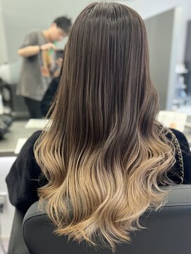 アイスプロドバイブルーム 木更津店(ice prod by bloom) クラゲヘアー/小顔に見せるヘア/ココアベージュ/木更津