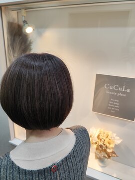 ショートボブ×髪質改善enel