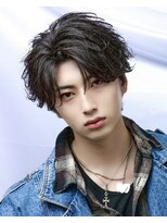 アイトーキョー 名古屋栄(AI TOKYO) ニュアンスパーマ/フェザーパーマ/センターパート/名古屋/栄