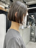 キラ 渋谷(KILLA) コントラストハイライトカラー/ボブダブルカラー/白髪ぼかし