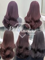 Mel 表参道 ケアブリーチ/ダブルカラー/ハイトーン【2月下旬 NEW OPEN（予定）】&nbsp;ブリーチなし～1回ピンクラベンダーまとめ韓国ワンホンレイヤー